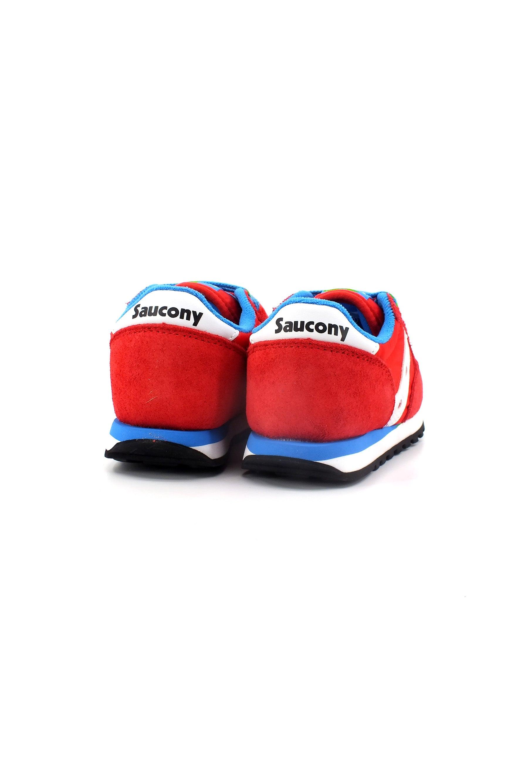 SAUCONY Jazz Original Sneaker Bimbo Red Blue SK267018 - Sandrini Calzature e Abbigliamento