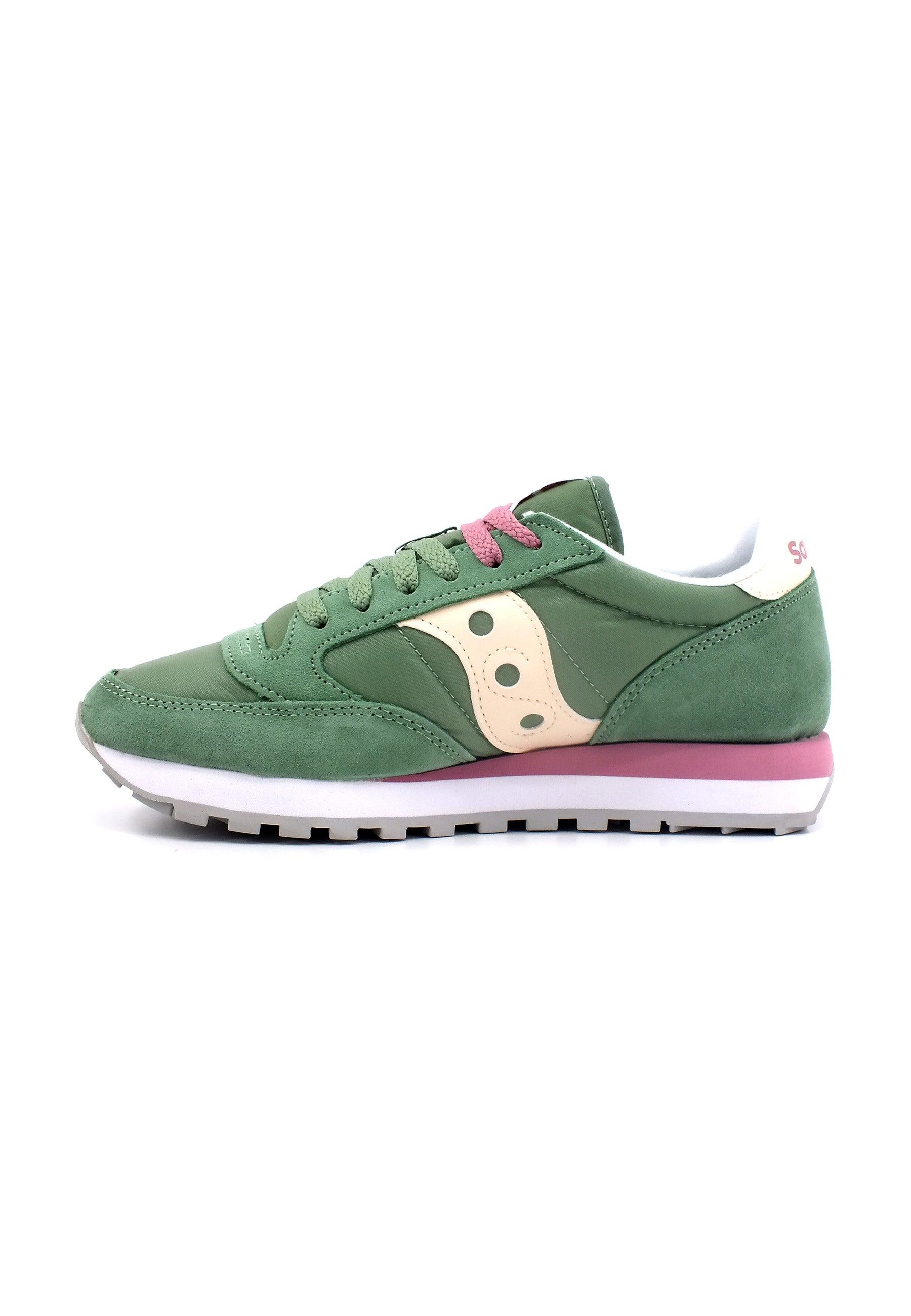 SAUCONY Jazz Original Sneaker Donna Emerald Cream S1044-672 - Sandrini Calzature e Abbigliamento