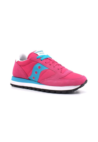 SAUCONY Jazz Original Sneaker Donna Fuchsia Blue S1044-669 - Sandrini Calzature e Abbigliamento