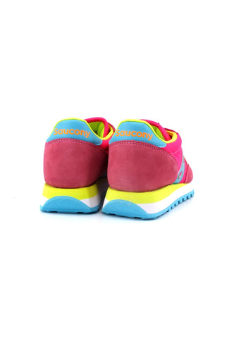 SAUCONY Jazz Original Sneaker Donna Pink Yellow S1044-293 - Sandrini Calzature e Abbigliamento