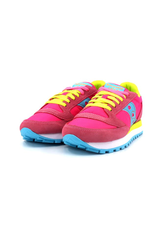SAUCONY Jazz Original Sneaker Donna Pink Yellow S1044-293 - Sandrini Calzature e Abbigliamento