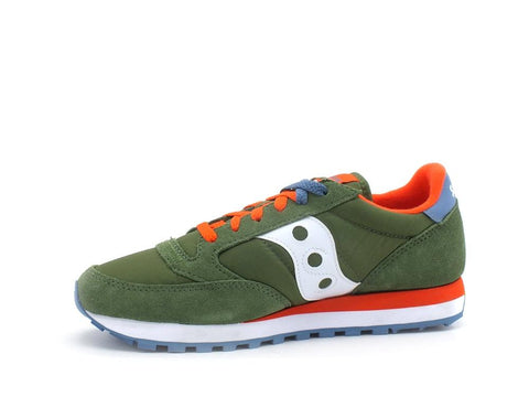 SAUCONY Jazz Original Sneaker Green Orange S2044-617 - Sandrini Calzature e Abbigliamento