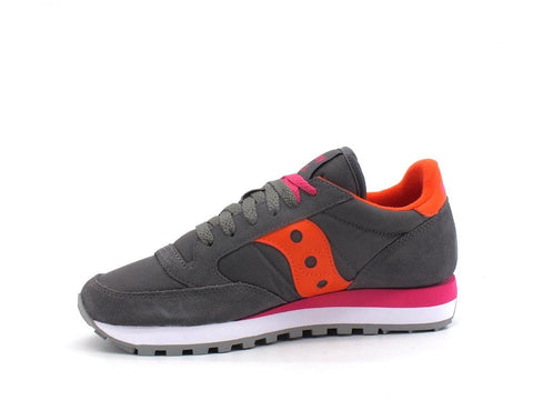 SAUCONY Jazz Original Sneaker Grey Orange S1044-624 - Sandrini Calzature e Abbigliamento