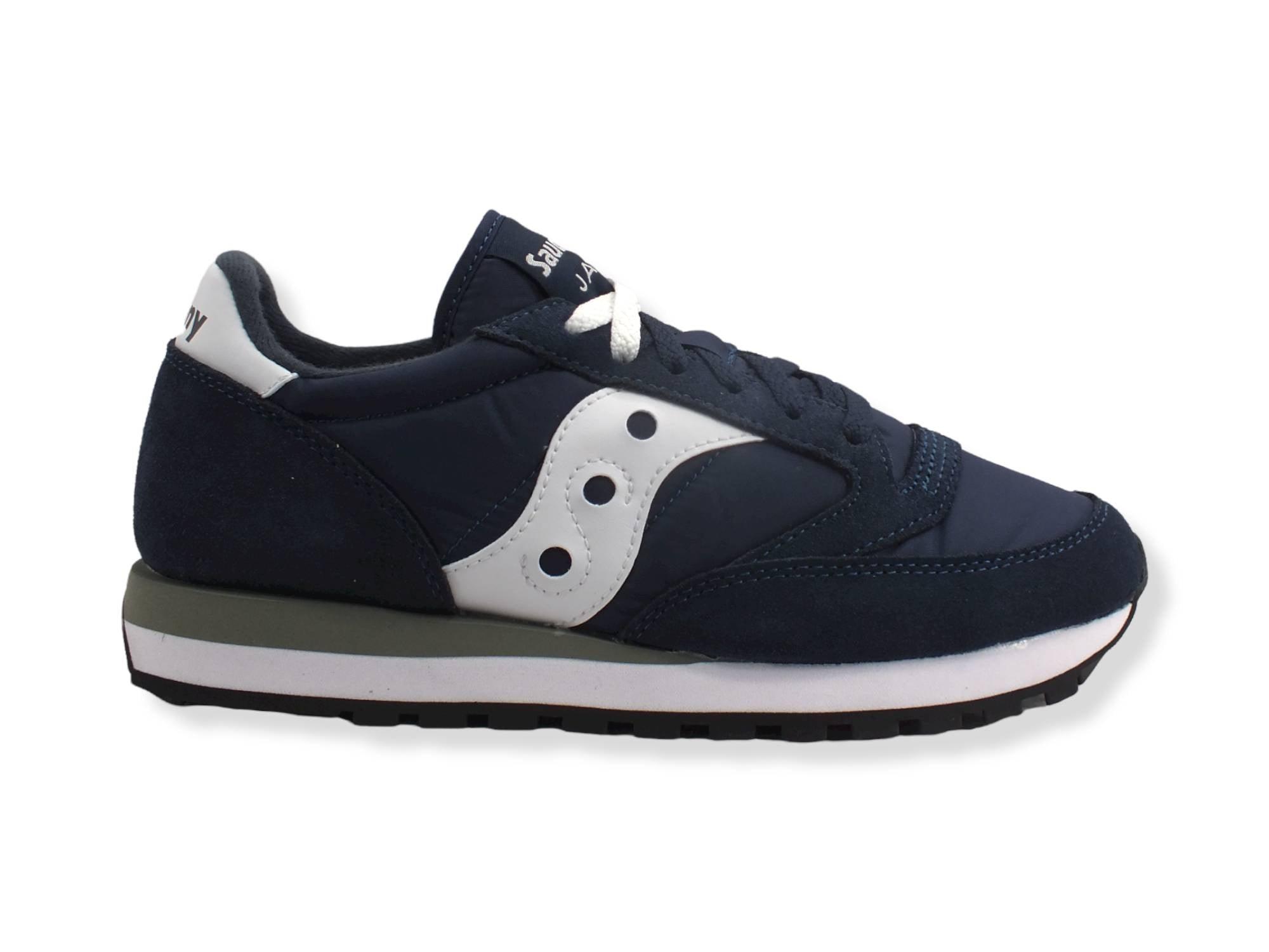 SAUCONY Jazz Original Sneaker Uomo Blu Navy White S2044-316 - Sandrini Calzature e Abbigliamento