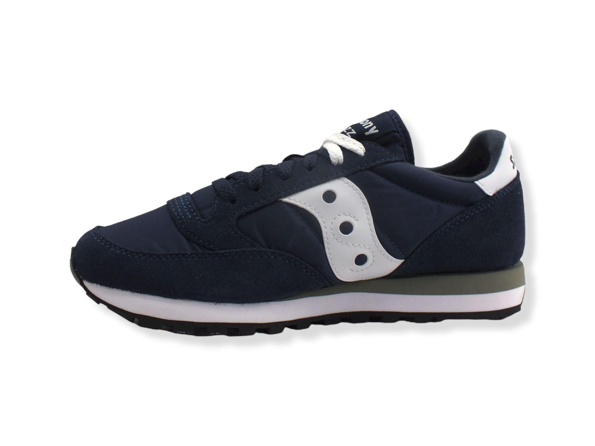 SAUCONY Jazz Original Sneaker Uomo Blu Navy White S2044-316 - Sandrini Calzature e Abbigliamento