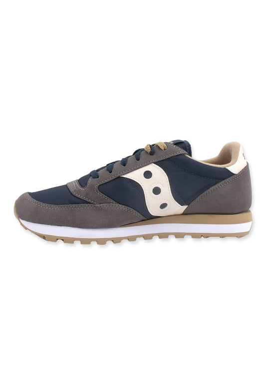 SAUCONY Jazz Original Sneaker Uomo Dark Grey Navy S2044-641 - Sandrini Calzature e Abbigliamento