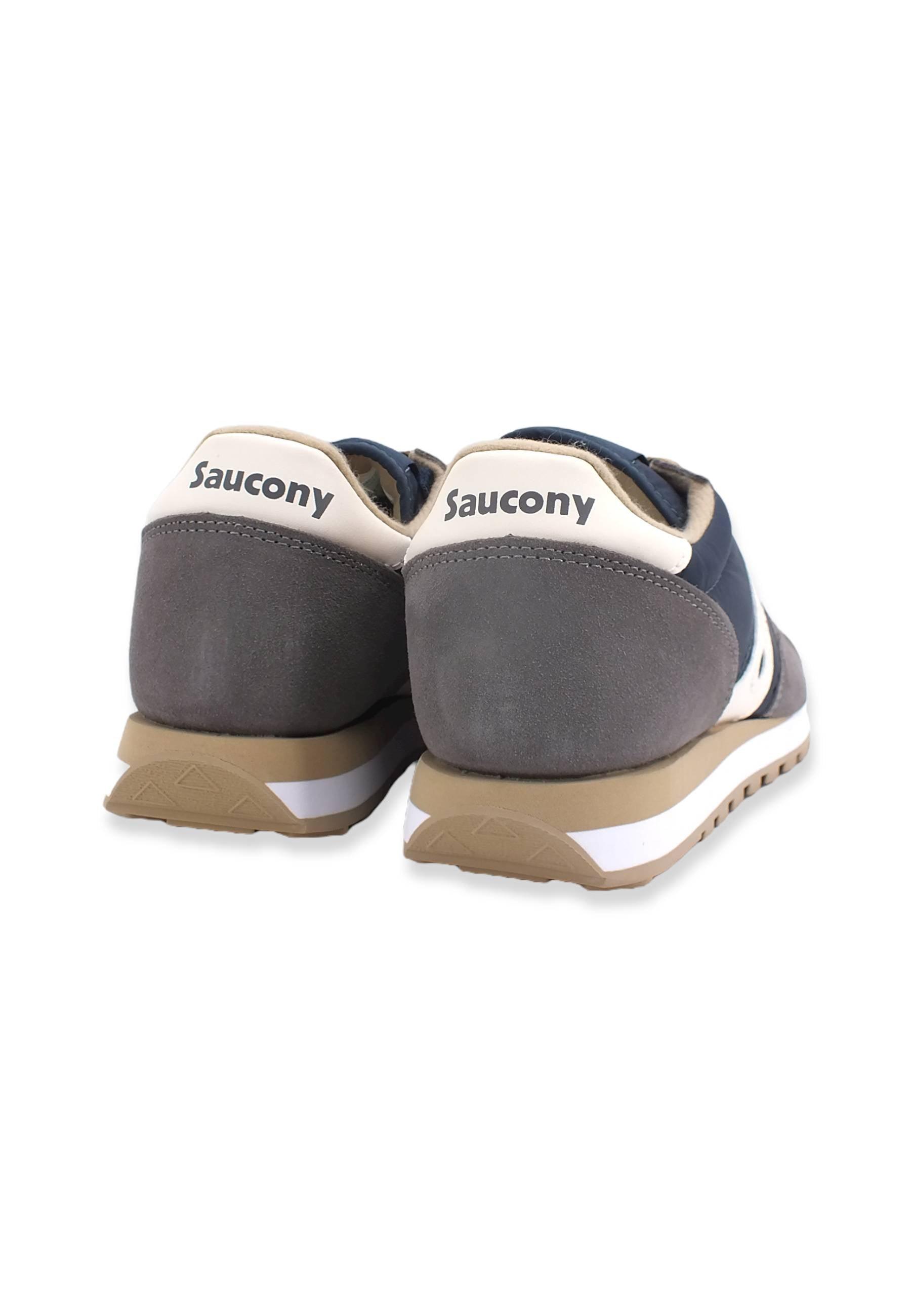 SAUCONY Jazz Original Sneaker Uomo Dark Grey Navy S2044-641 - Sandrini Calzature e Abbigliamento