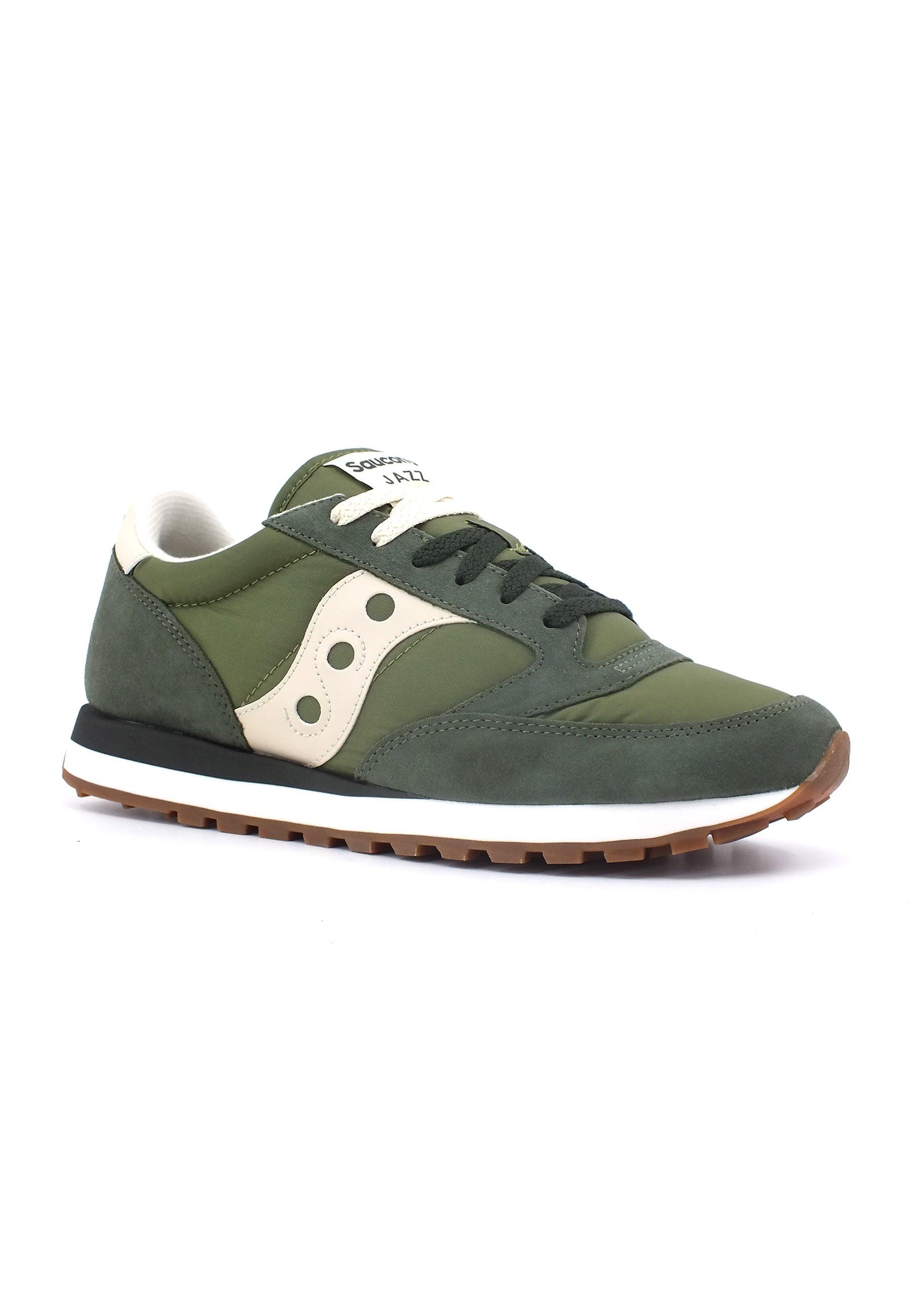 SAUCONY Jazz Original Sneaker Uomo Forest Cream S2044-671 - Sandrini Calzature e Abbigliamento