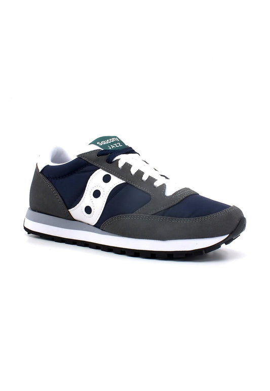 SAUCONY Jazz Original Sneaker Uomo Grey Navy S2044-667 - Sandrini Calzature e Abbigliamento