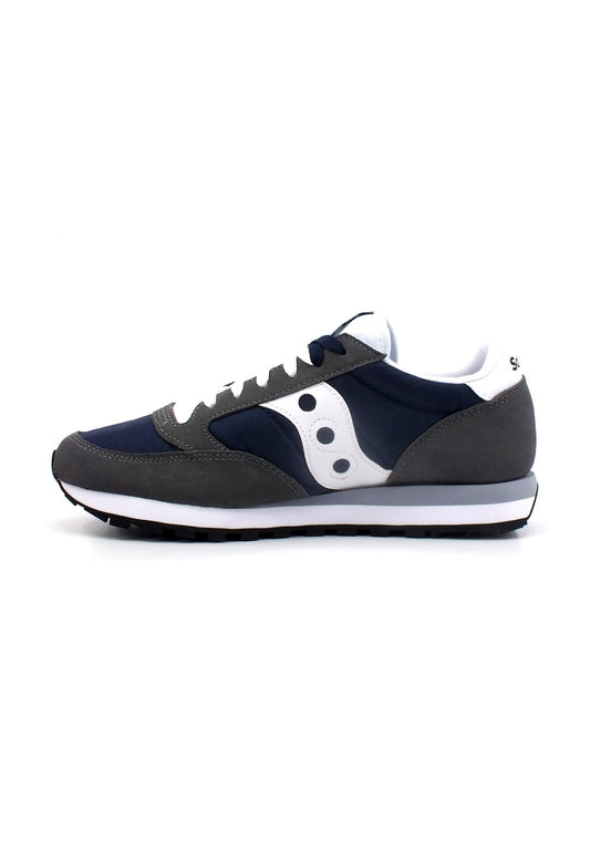 SAUCONY Jazz Original Sneaker Uomo Grey Navy S2044-667 - Sandrini Calzature e Abbigliamento