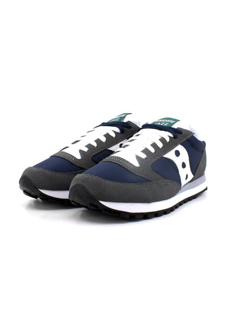 SAUCONY Jazz Original Sneaker Uomo Grey Navy S2044-667 - Sandrini Calzature e Abbigliamento