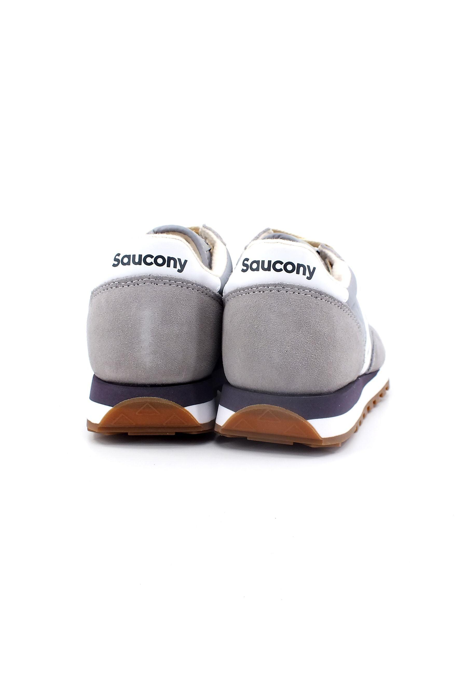 SAUCONY Jazz Original Sneaker Uomo Grey White S2044-664 - Sandrini Calzature e Abbigliamento