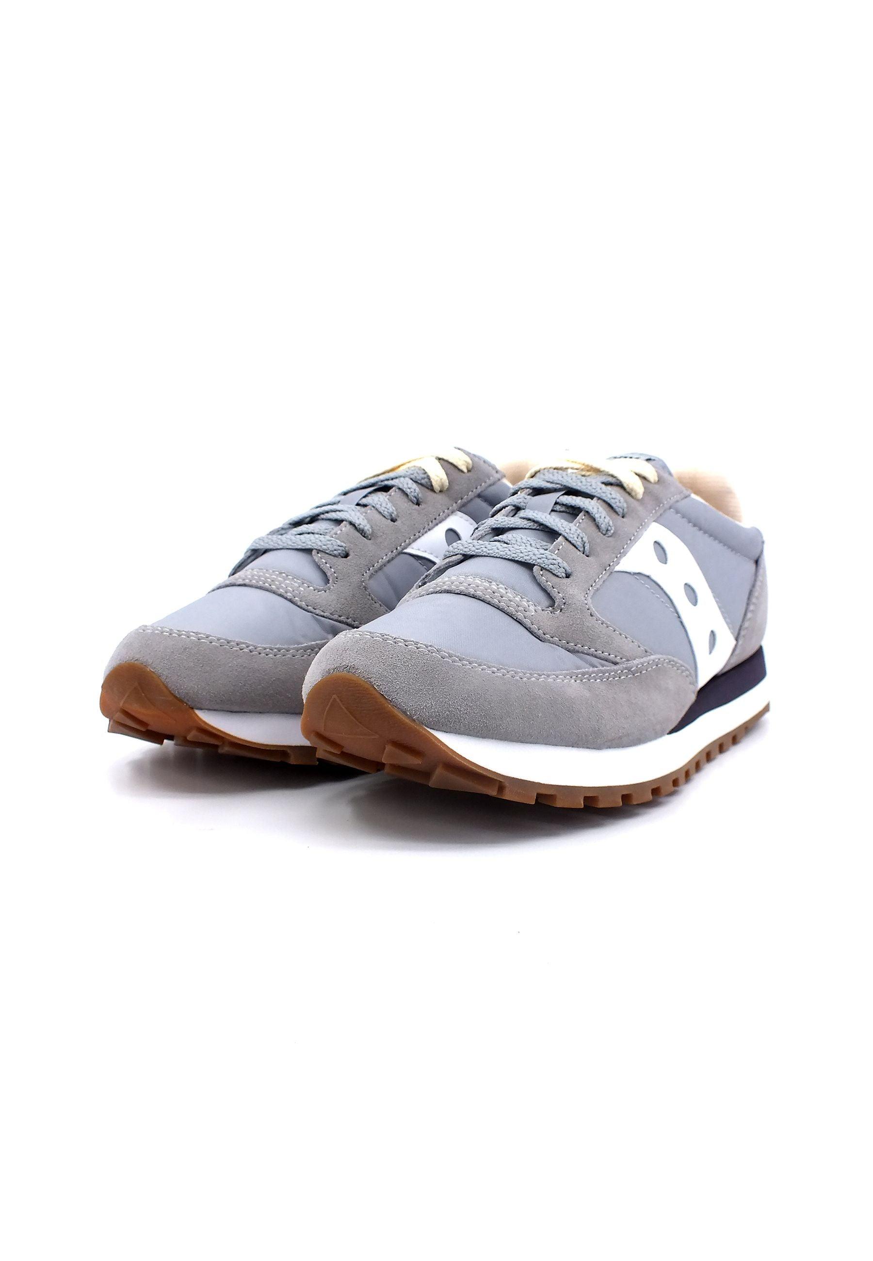 SAUCONY Jazz Original Sneaker Uomo Grey White S2044-664 - Sandrini Calzature e Abbigliamento