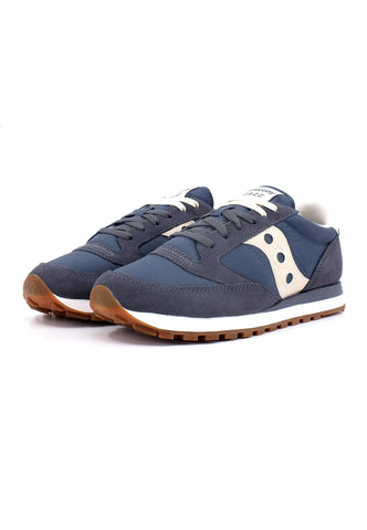 SAUCONY Jazz Original Sneaker Uomo Navy Cream S2044-672 - Sandrini Calzature e Abbigliamento