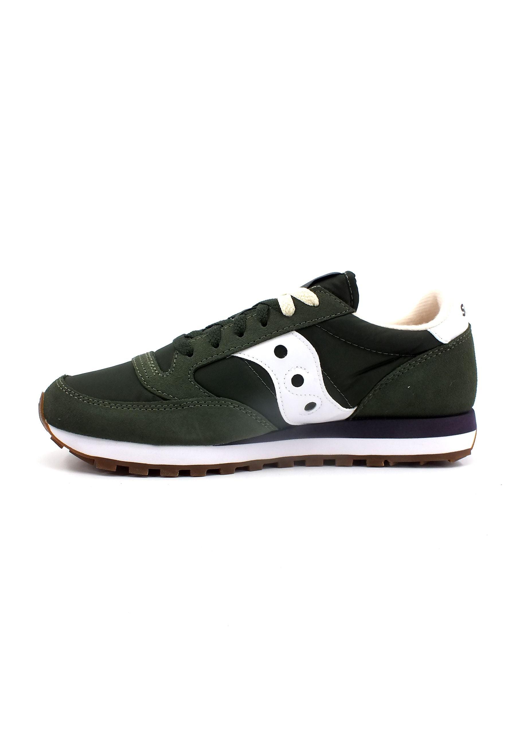 SAUCONY Jazz Original Sneaker Uomo Verde Dark Gray White S2044-663 - Sandrini Calzature e Abbigliamento