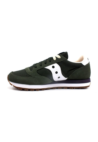 SAUCONY Jazz Original Sneaker Uomo Verde Dark Gray White S2044-663 - Sandrini Calzature e Abbigliamento