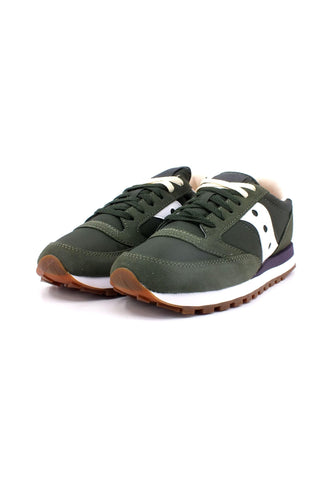 SAUCONY Jazz Original Sneaker Uomo Verde Dark Gray White S2044-663 - Sandrini Calzature e Abbigliamento