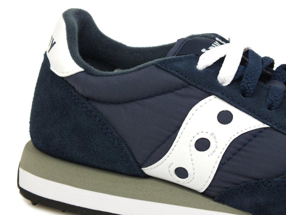 SAUCONY Jazz Original sneakers lacci PELLE NAVY WHITE BLU S2044-316 inverno 2018 - Sandrini Calzature e Abbigliamento