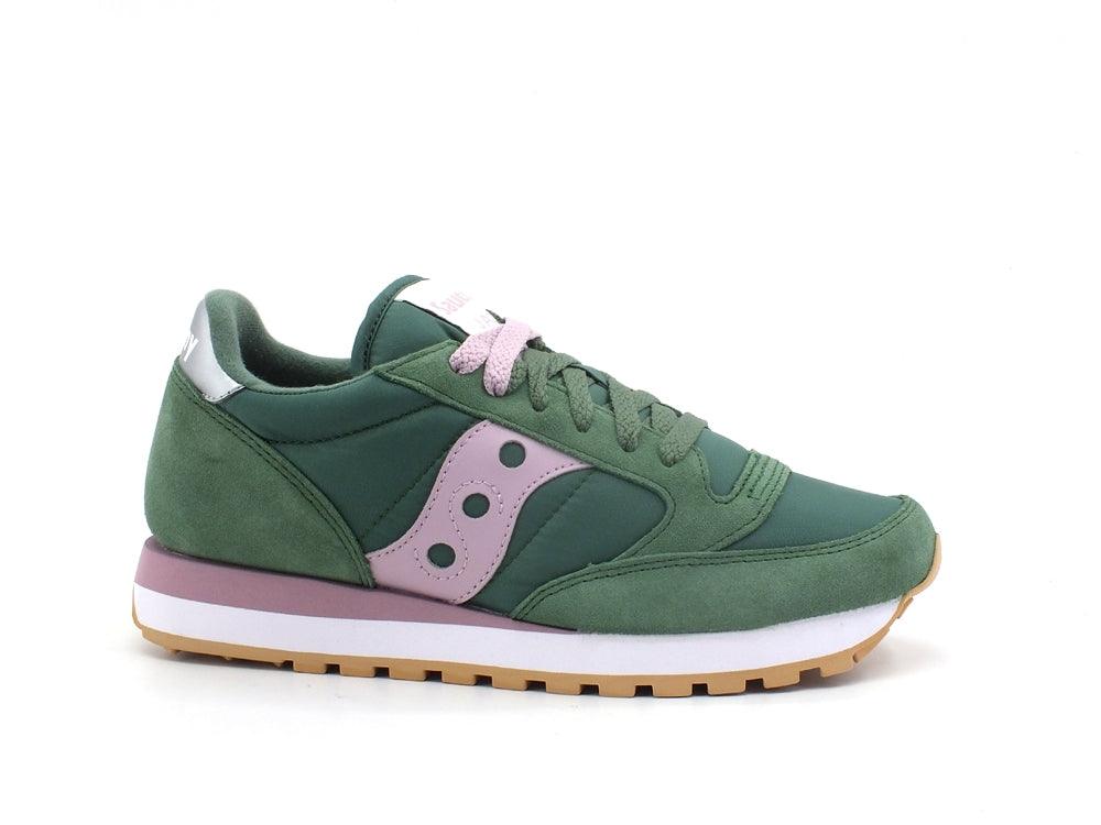 SAUCONY Jazz Original W Sneaker Green Pink S1044-629 - Sandrini Calzature e Abbigliamento