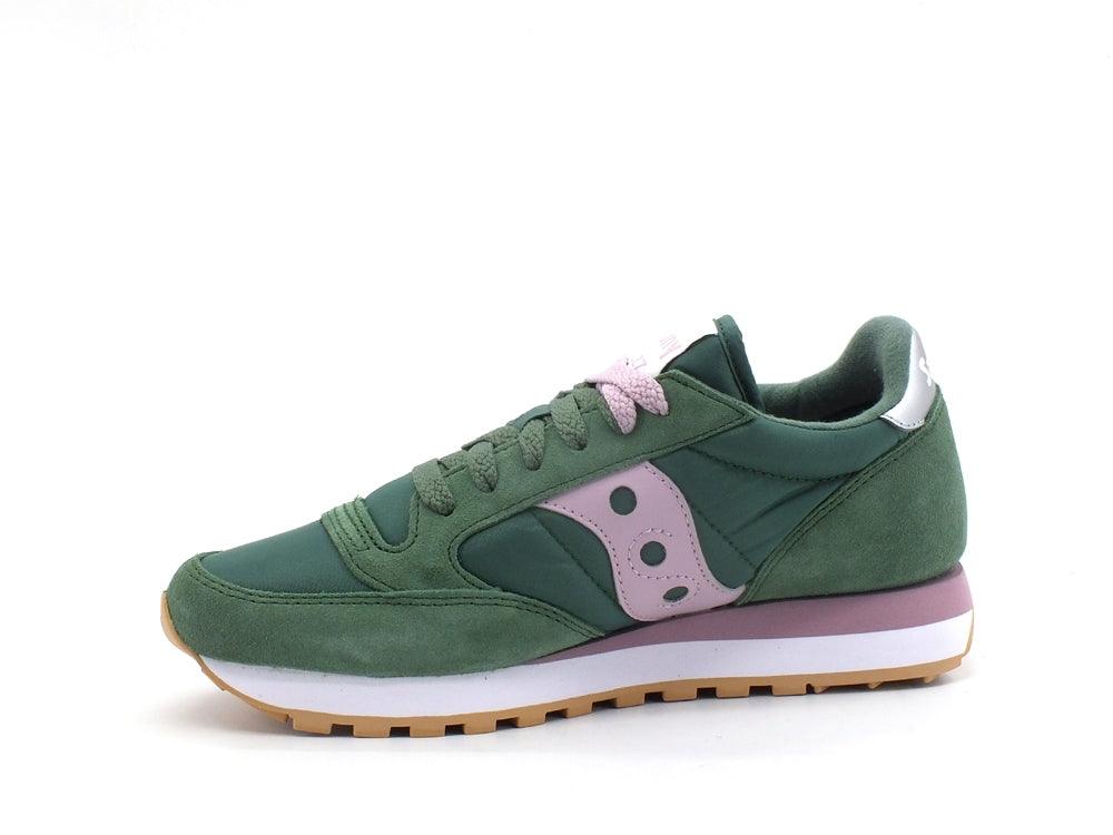 SAUCONY Jazz Original W Sneaker Green Pink S1044-629 - Sandrini Calzature e Abbigliamento