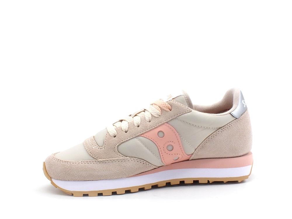 SAUCONY Jazz Original W Sneaker Tan Pink S1044-628 - Sandrini Calzature e Abbigliamento