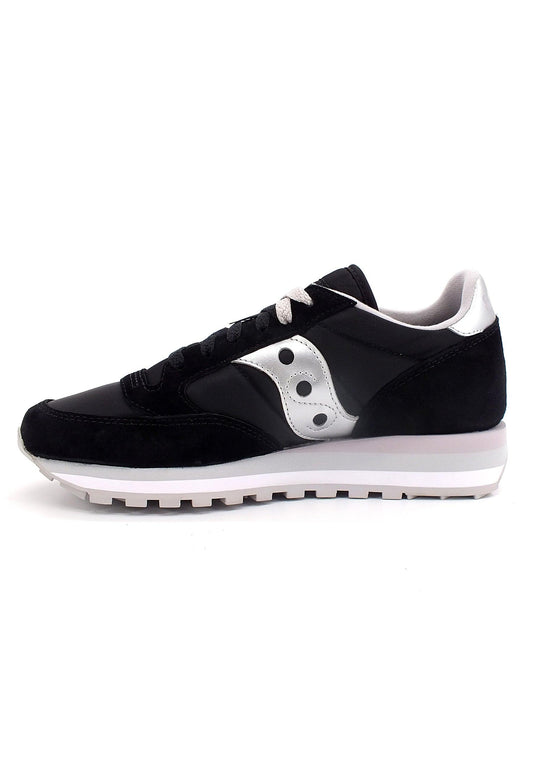 SAUCONY Jazz Triple Sneaker Donna Black Silver S60530-15 - Sandrini Calzature e Abbigliamento