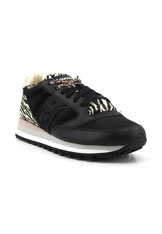 SAUCONY Jazz Triple Sneaker Donna Black Zebra S60727-1 - Sandrini Calzature e Abbigliamento