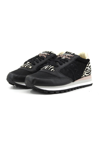 SAUCONY Jazz Triple Sneaker Donna Black Zebra S60727-1 - Sandrini Calzature e Abbigliamento