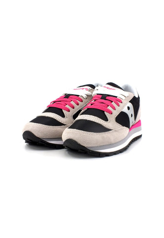 SAUCONY Jazz Triple Sneaker Donna Grey Black S60530-29 - Sandrini Calzature e Abbigliamento