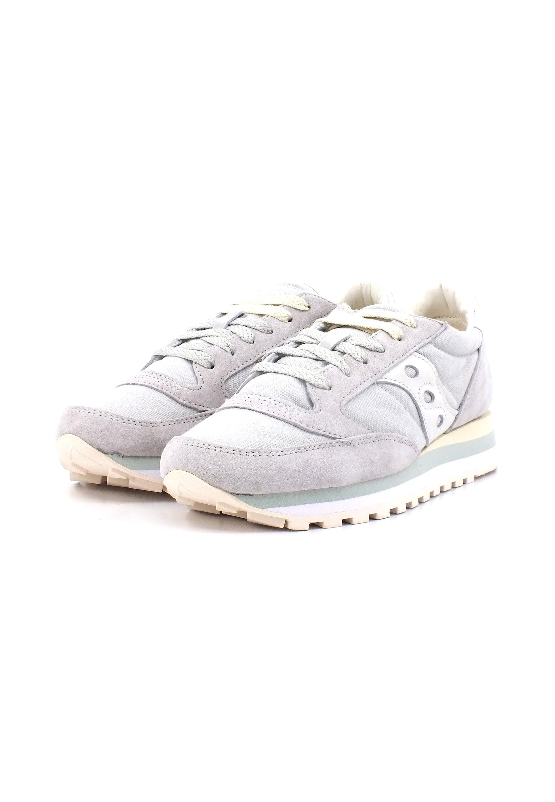 SAUCONY Jazz Triple Sneaker Donna Grey White S60768-2 - Sandrini Calzature e Abbigliamento