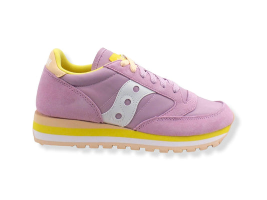 SAUCONY Jazz Triple Sneaker Donna Pink Yellow S60530-18 - Sandrini Calzature e Abbigliamento