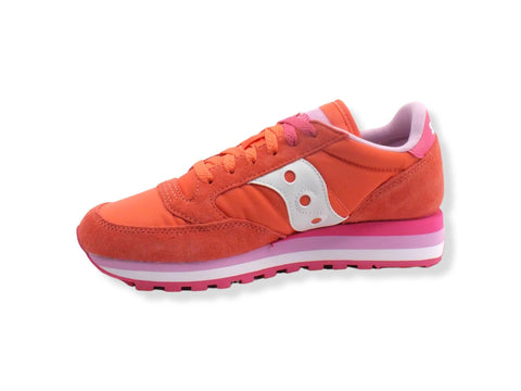 SAUCONY Jazz Triple Sneaker Donna Rosa Coral S60530-19 - Sandrini Calzature e Abbigliamento