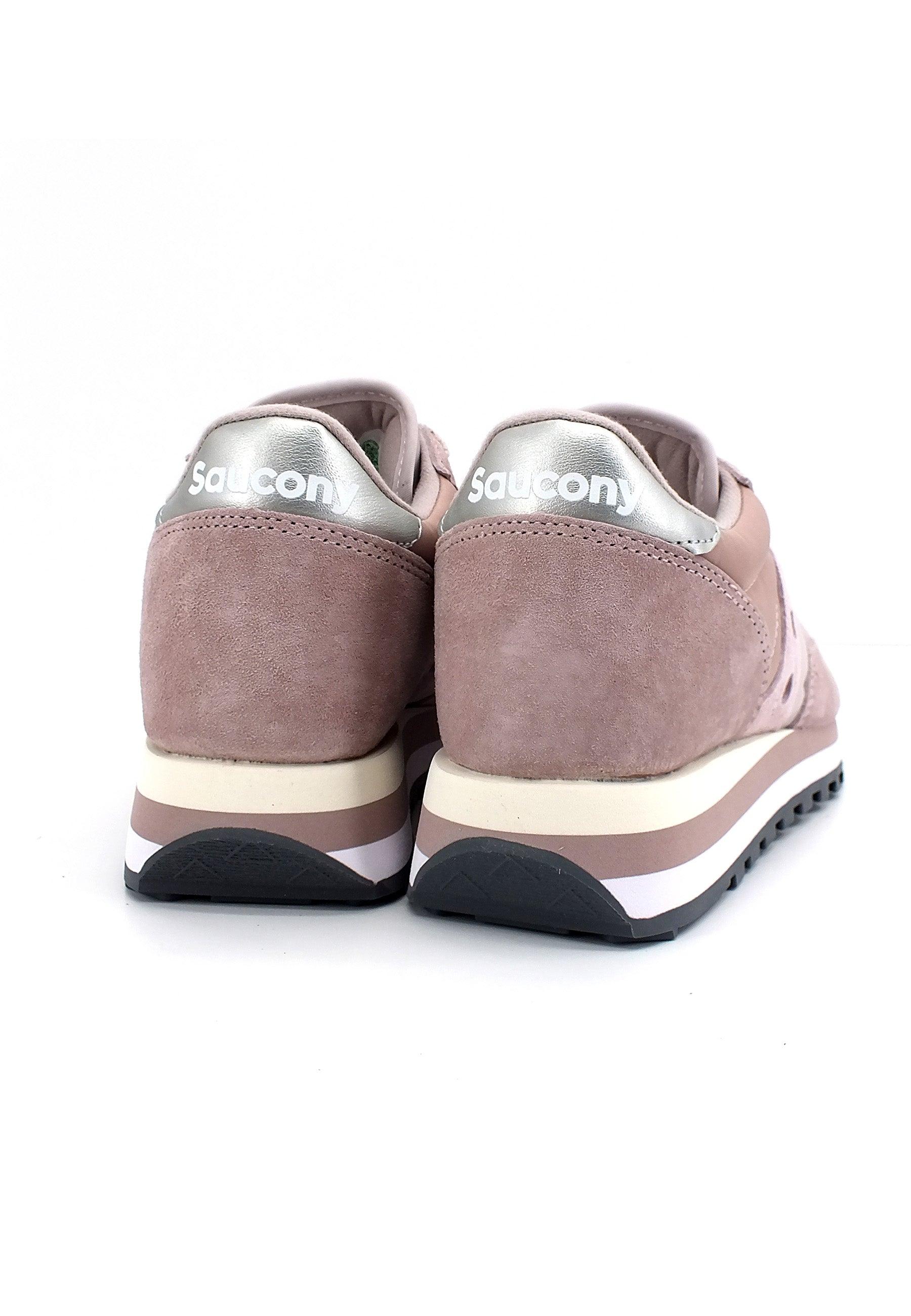 SAUCONY Jazz Triple Sneaker Donna Tan Pink S60530-22 - Sandrini Calzature e Abbigliamento