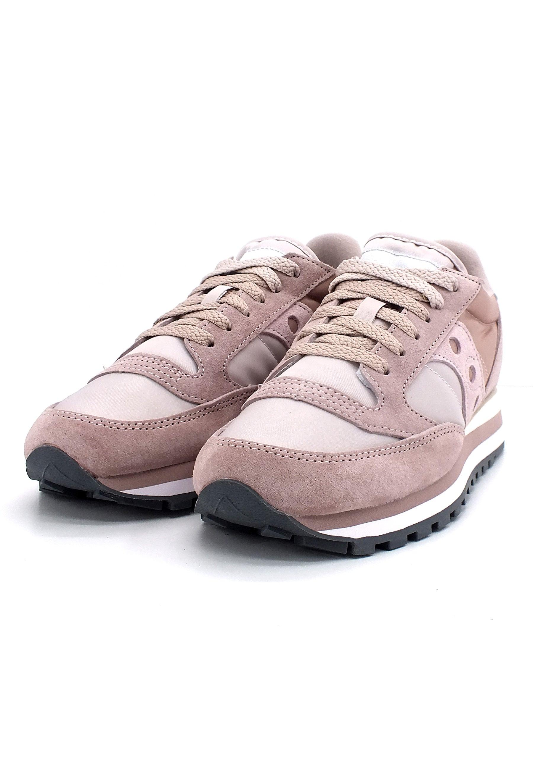 SAUCONY Jazz Triple Sneaker Donna Tan Pink S60530-22 - Sandrini Calzature e Abbigliamento