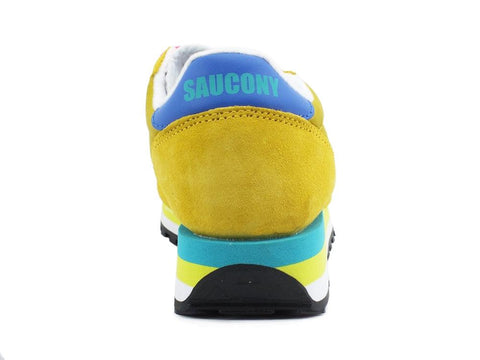 SAUCONY Jazz Triple Sneaker Limited Edition Yellow Blue S70530-5 - Sandrini Calzature e Abbigliamento