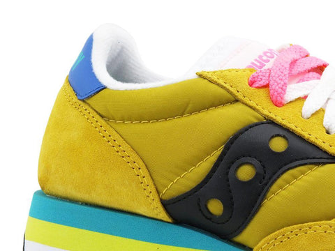 SAUCONY Jazz Triple Sneaker Limited Edition Yellow Blue S70530-5 - Sandrini Calzature e Abbigliamento