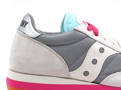 SAUCONY Jazz Triple Sneaker Tan Grey S60616-3 - Sandrini Calzature e Abbigliamento