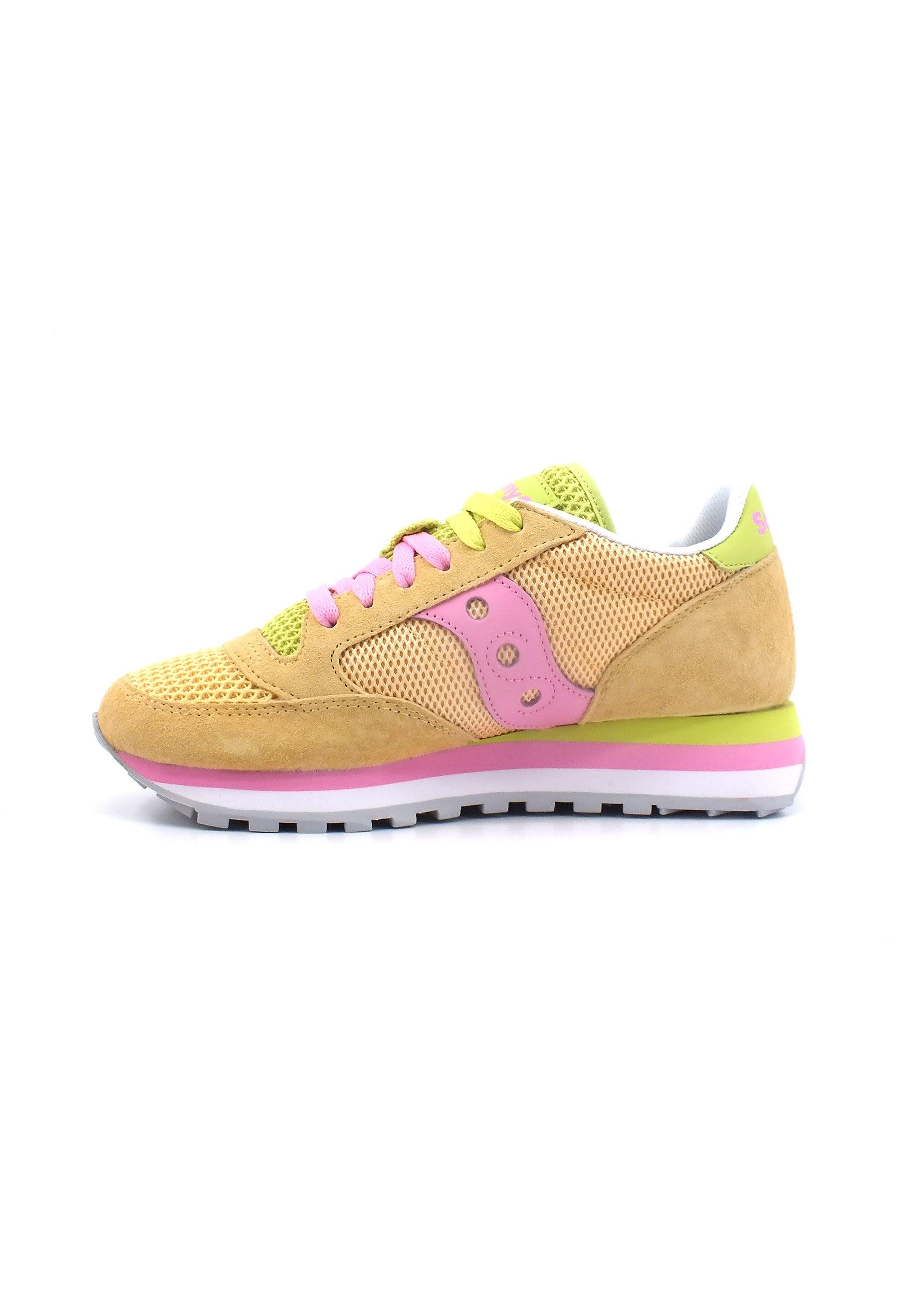 SAUCONY Jazz Triple Summer Sneaker Donna Peach Pink S60766-3 - Sandrini Calzature e Abbigliamento