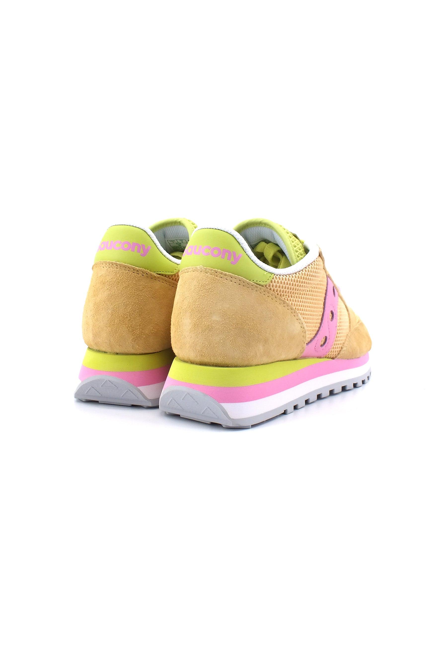 SAUCONY Jazz Triple Summer Sneaker Donna Peach Pink S60766-3 - Sandrini Calzature e Abbigliamento