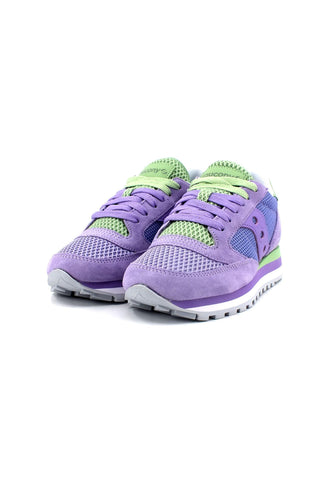SAUCONY Jazz Triple Summer Sneaker Donna Violet Lime S60766-2 - Sandrini Calzature e Abbigliamento