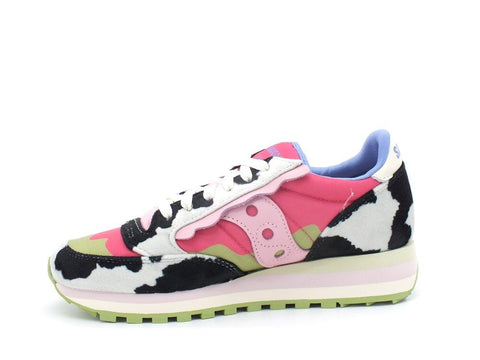 SAUCONY Jazz Triple W Electric Sneaker Cow Pink S60578-2 - Sandrini Calzature e Abbigliamento