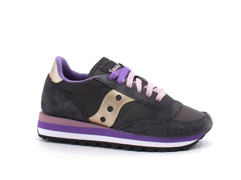 SAUCONY Jazz Triple W Original Sneaker Grey Purple S60530-11 - Sandrini Calzature e Abbigliamento