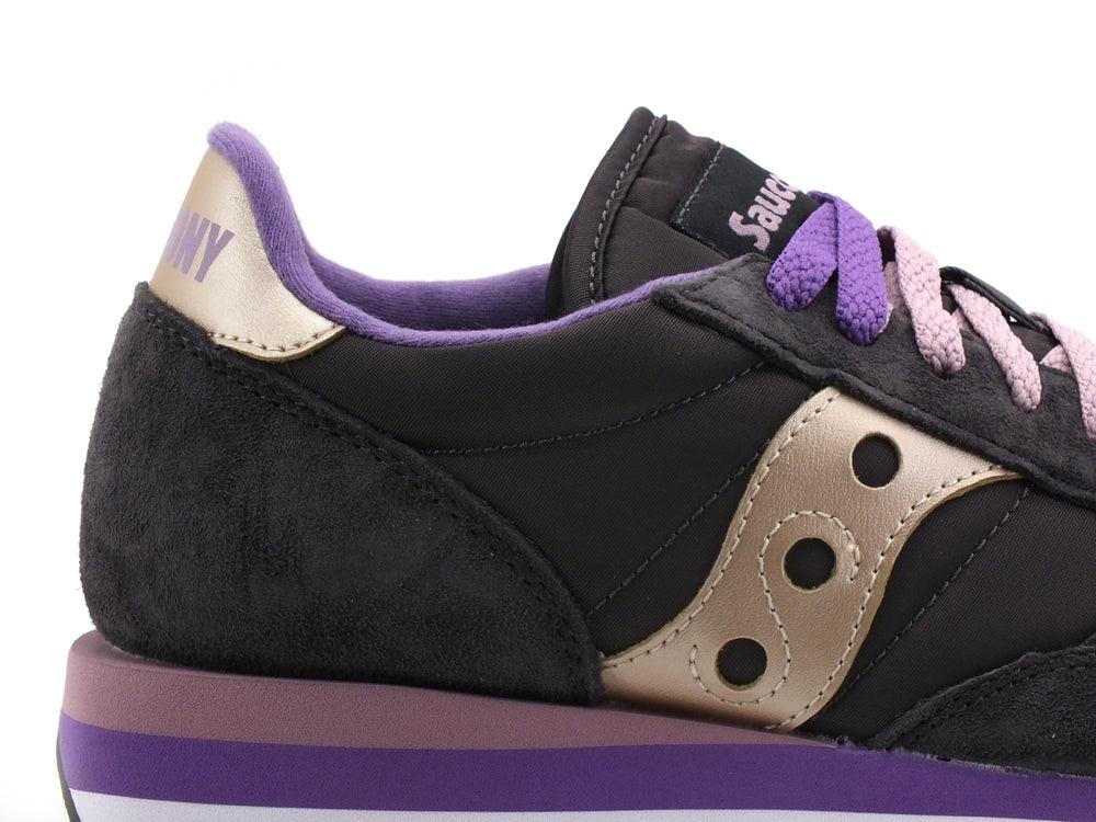 SAUCONY Jazz Triple W Original Sneaker Grey Purple S60530-11 - Sandrini Calzature e Abbigliamento