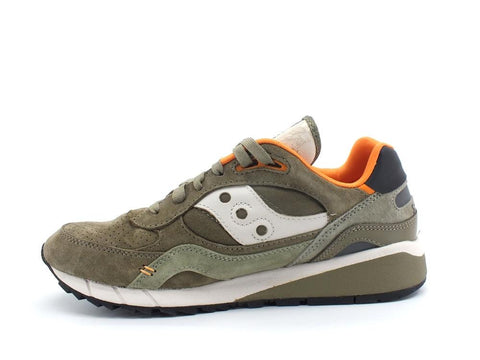 SAUCONY Shadow 6000 Sneaker Olive Orange S70587-1 - Sandrini Calzature e Abbigliamento