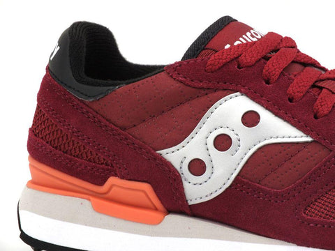 SAUCONY Shadow Original Burgundy Black 1108-718 - Sandrini Calzature e Abbigliamento
