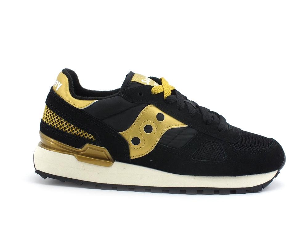 SAUCONY Shadow Original Sneaker Black Gold S1108-721 - Sandrini Calzature e Abbigliamento