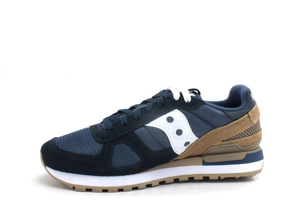 SAUCONY Shadow Original Sneaker Blu Navy Sand S2108-811 - Sandrini Calzature e Abbigliamento