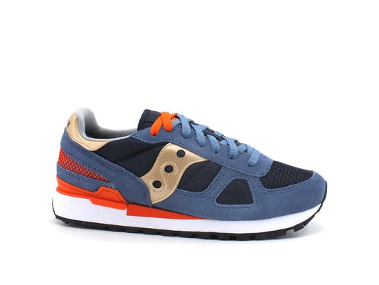 SAUCONY Shadow Original Sneaker Blue Orange S2108-788 - Sandrini Calzature e Abbigliamento