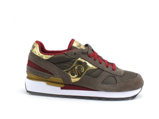 SAUCONY Shadow Original Sneaker Crocodile Gold S1108-765 - Sandrini Calzature e Abbigliamento