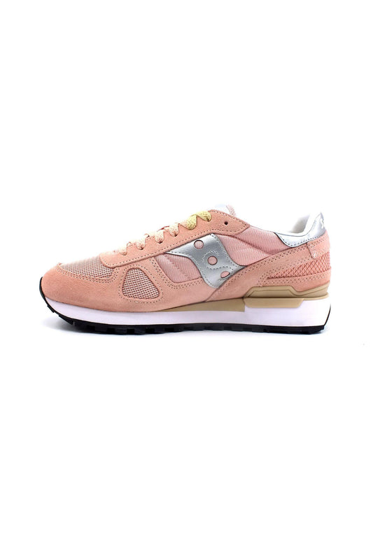 SAUCONY Shadow Original Sneaker Donna Pink Silver S1108-810 - Sandrini Calzature e Abbigliamento